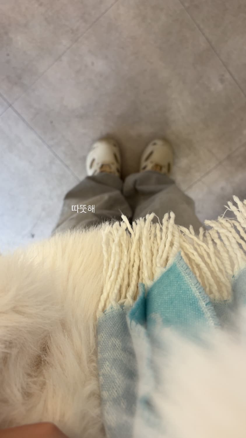 White fur jacket  상품이미지2