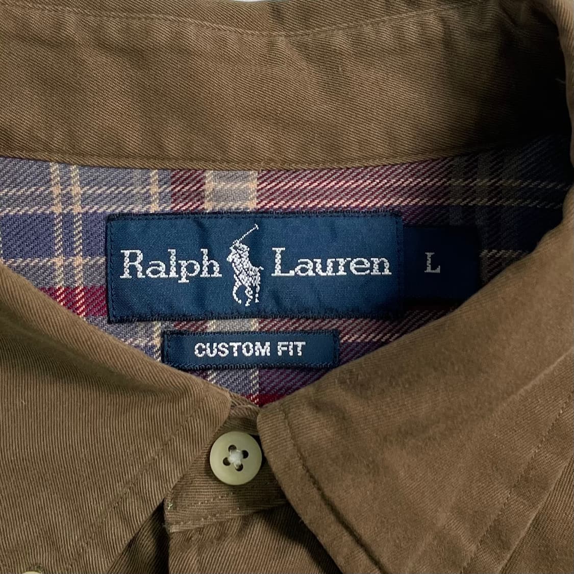 폴로 랄프로렌 카키 셔츠 상품이미지5
