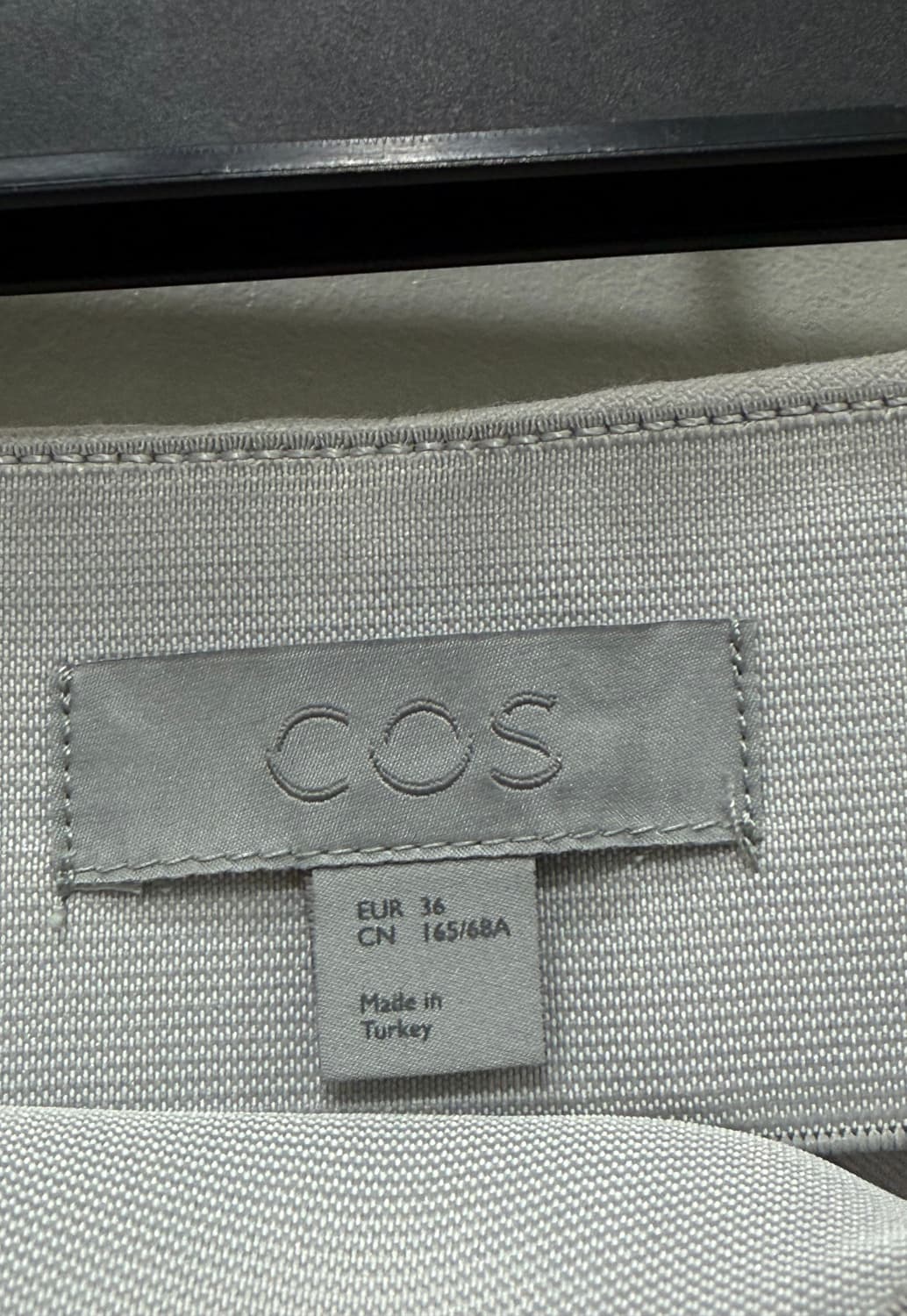 코스 사이드 지퍼 슬림핏 팬츠 36 상품이미지8