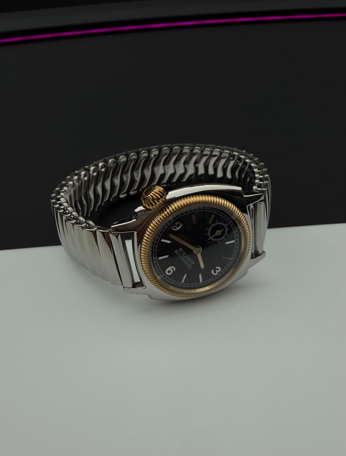 VAGUE WATCH 바그 워치 x 더 솔로이스트 시계 블랙 상품이미지1