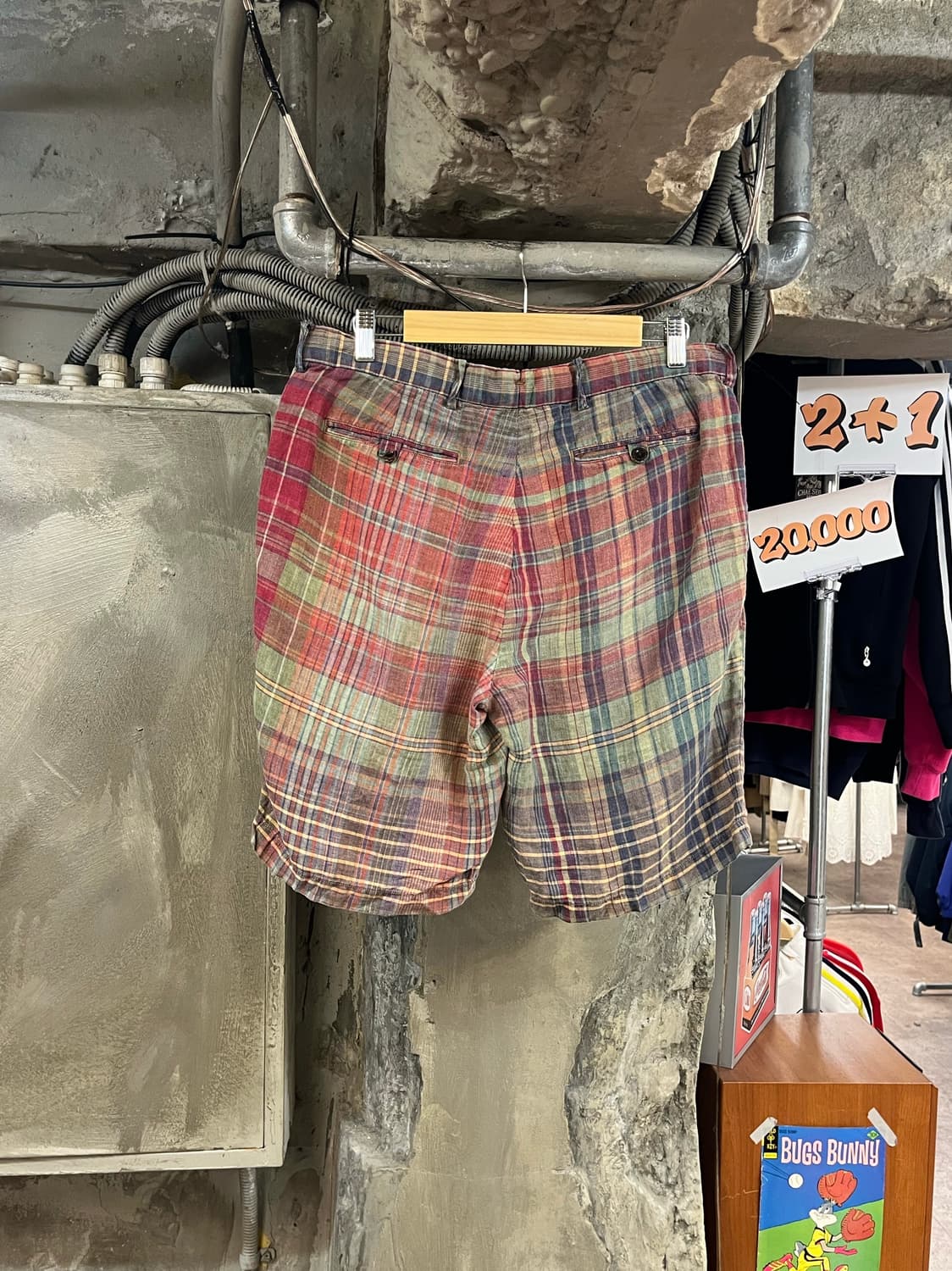 폴로 랄프로렌 체크 하프 팬츠 34 #csz3801 상품이미지2