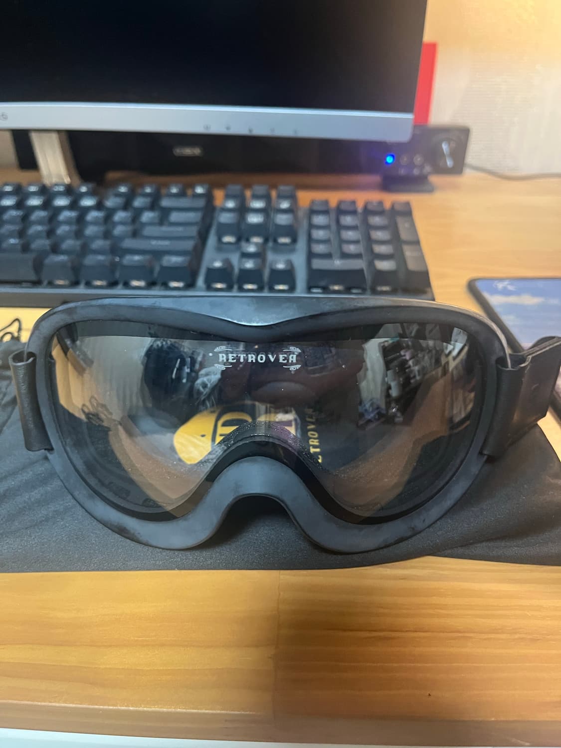 RETROVER 고글 블랙 상품이미지1