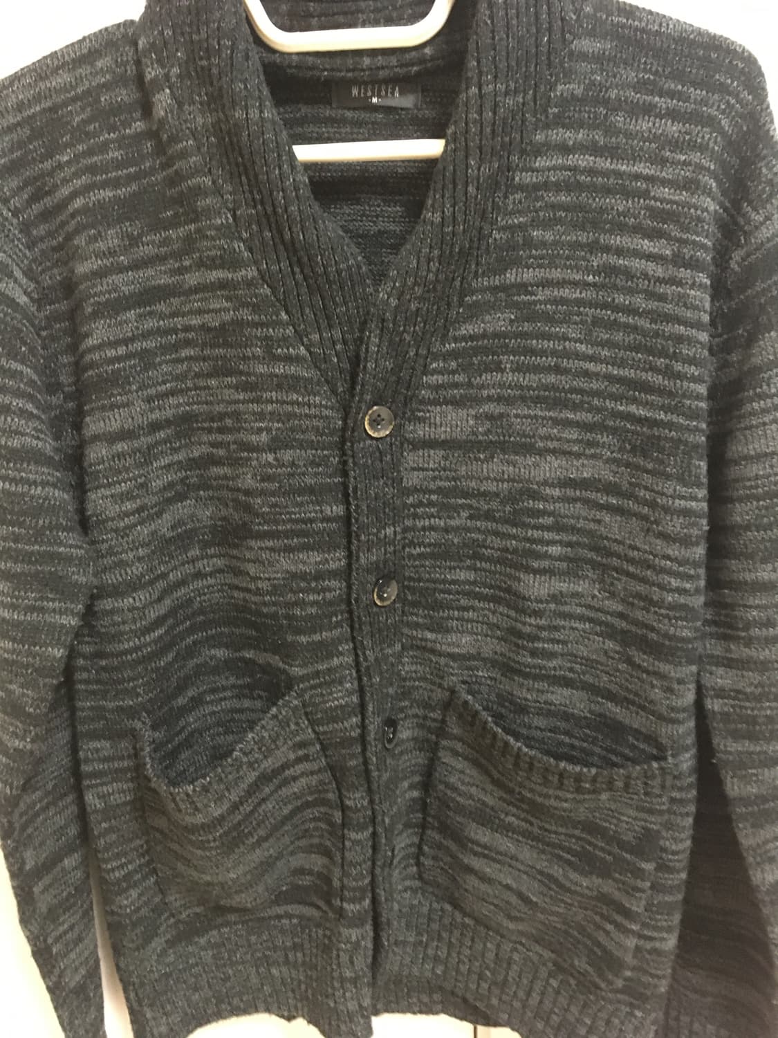 블랙 빈티지 가디건 상품이미지5