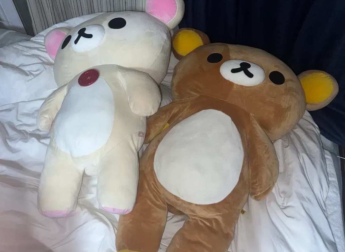 리락쿠마/코리락쿠마 인형 세트 100cm 정품 상품이미지1