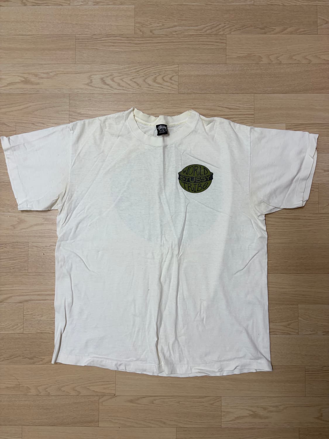 [XL] 빈티지 스투시 월드 트라이브 티셔츠 상품이미지1