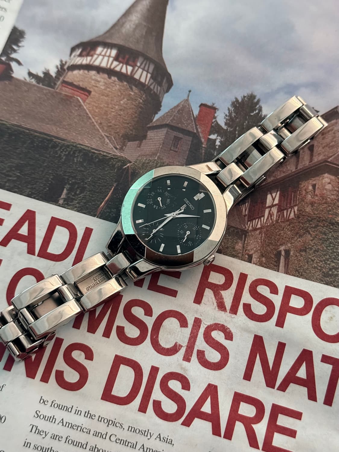 세이코 Seiko lk 루키아 블랙 레이디스 상품이미지1