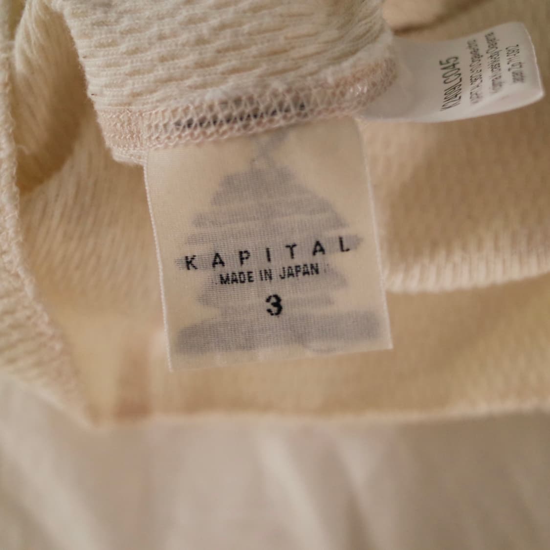 Kapital 와플 플라워 롱슬리브 상품이미지3