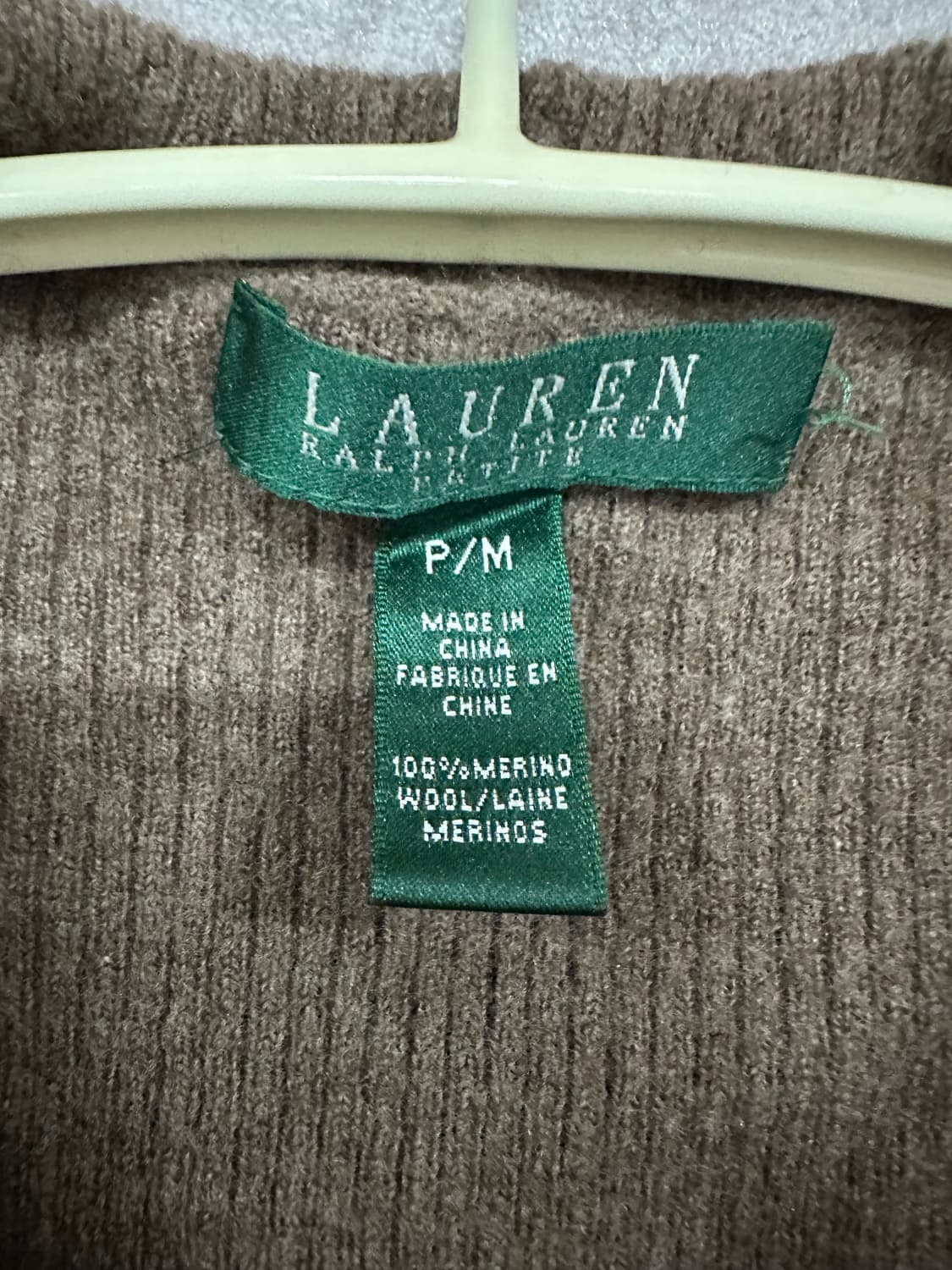 로렌 랄프로렌 메리노울 가디건 상품이미지5