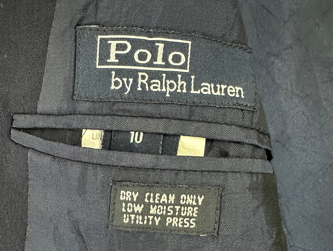 폴로 랄프로렌 골드버튼 블레이저 네이비 블루 상품이미지4