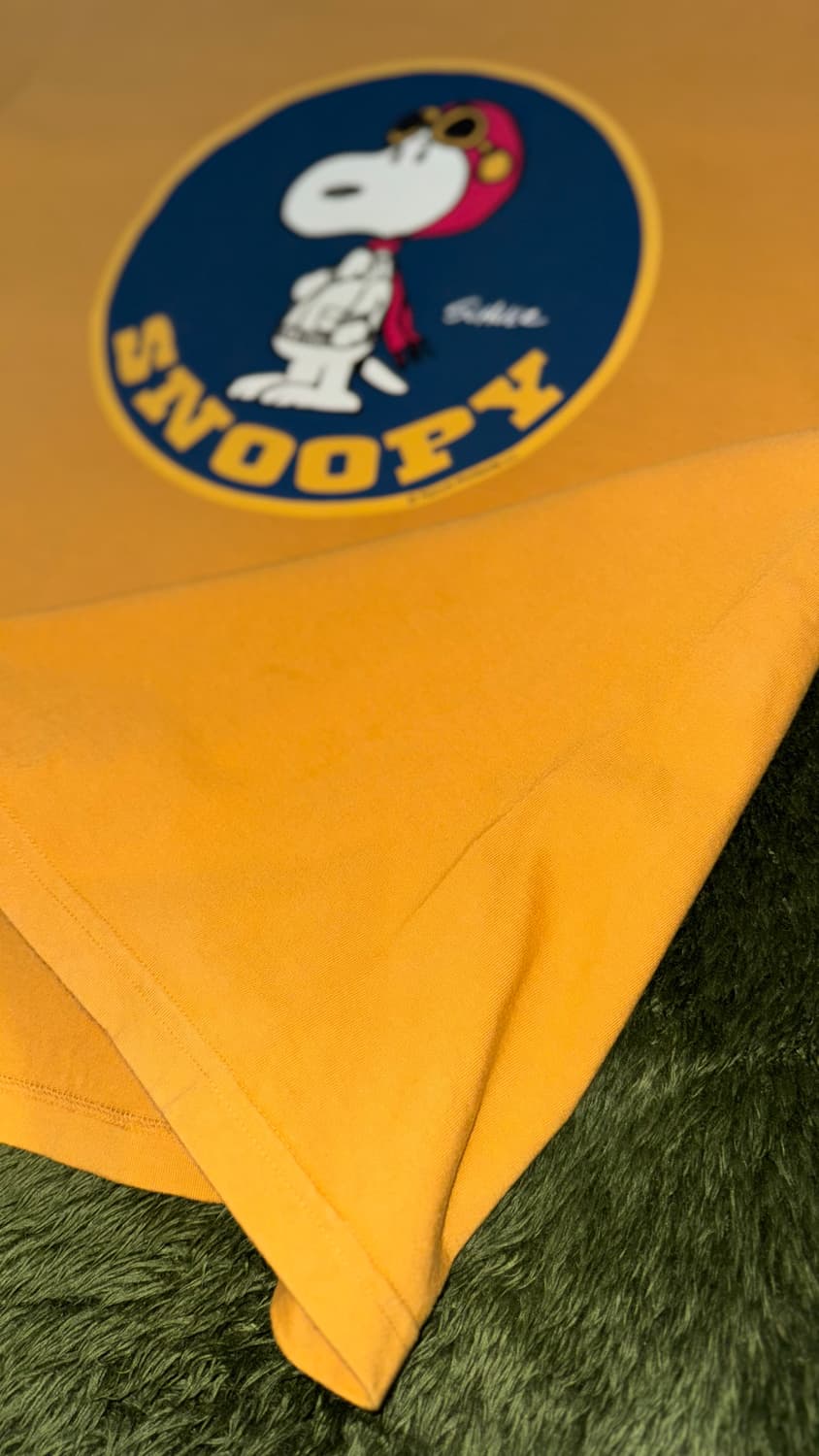 [XL] 버즈릭슨 피너츠 스누피 MADE IN USA 티셔츠 머스타드 상품이미지6