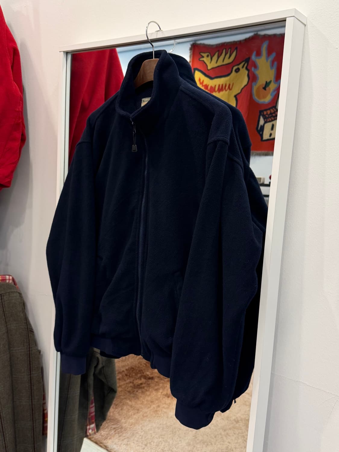 Wear Guard 빈티지 써멀 플리스 봄버 자켓 상품이미지1