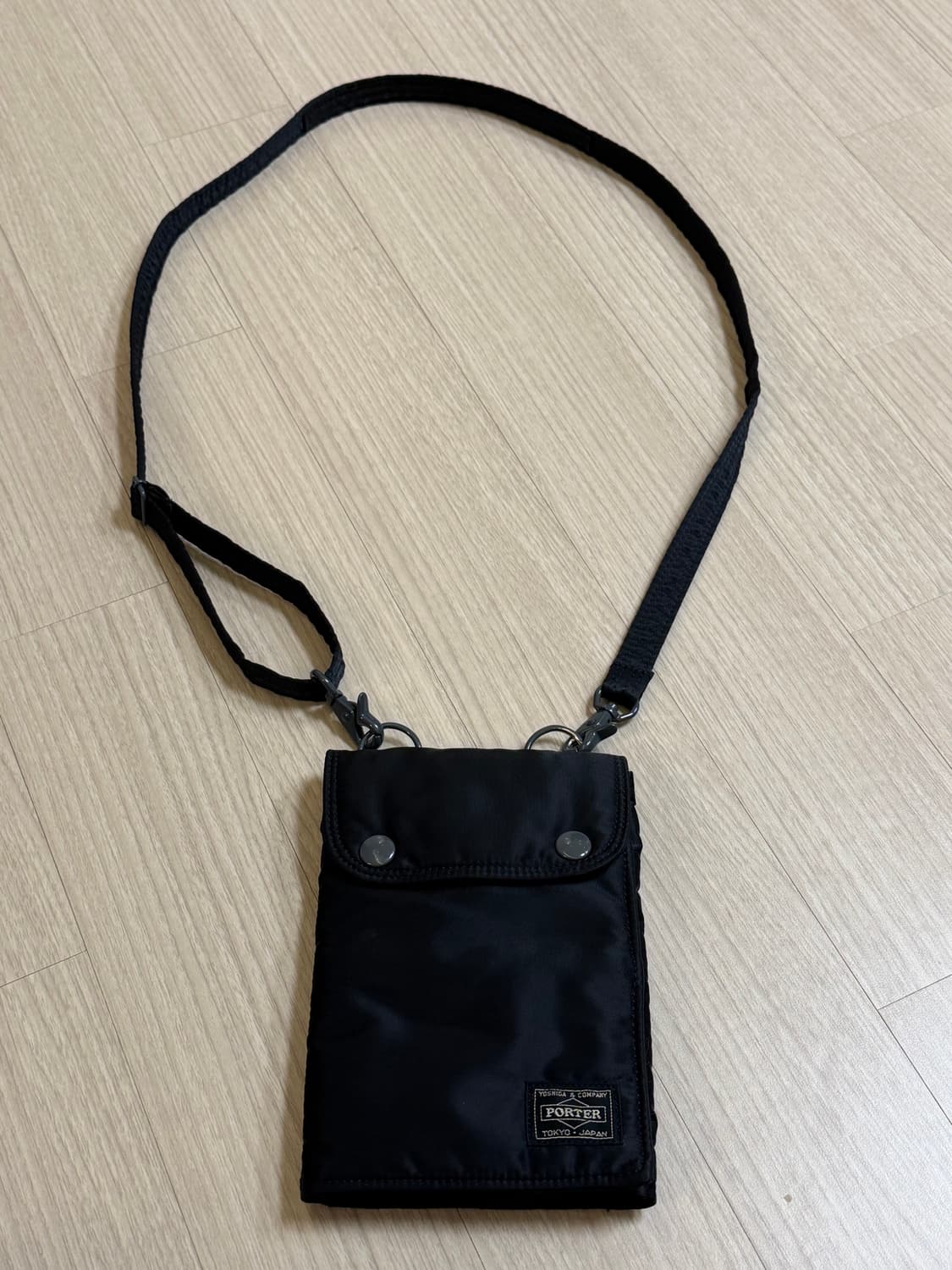 포터 탱커 트래블 케이스 블랙 상품이미지1