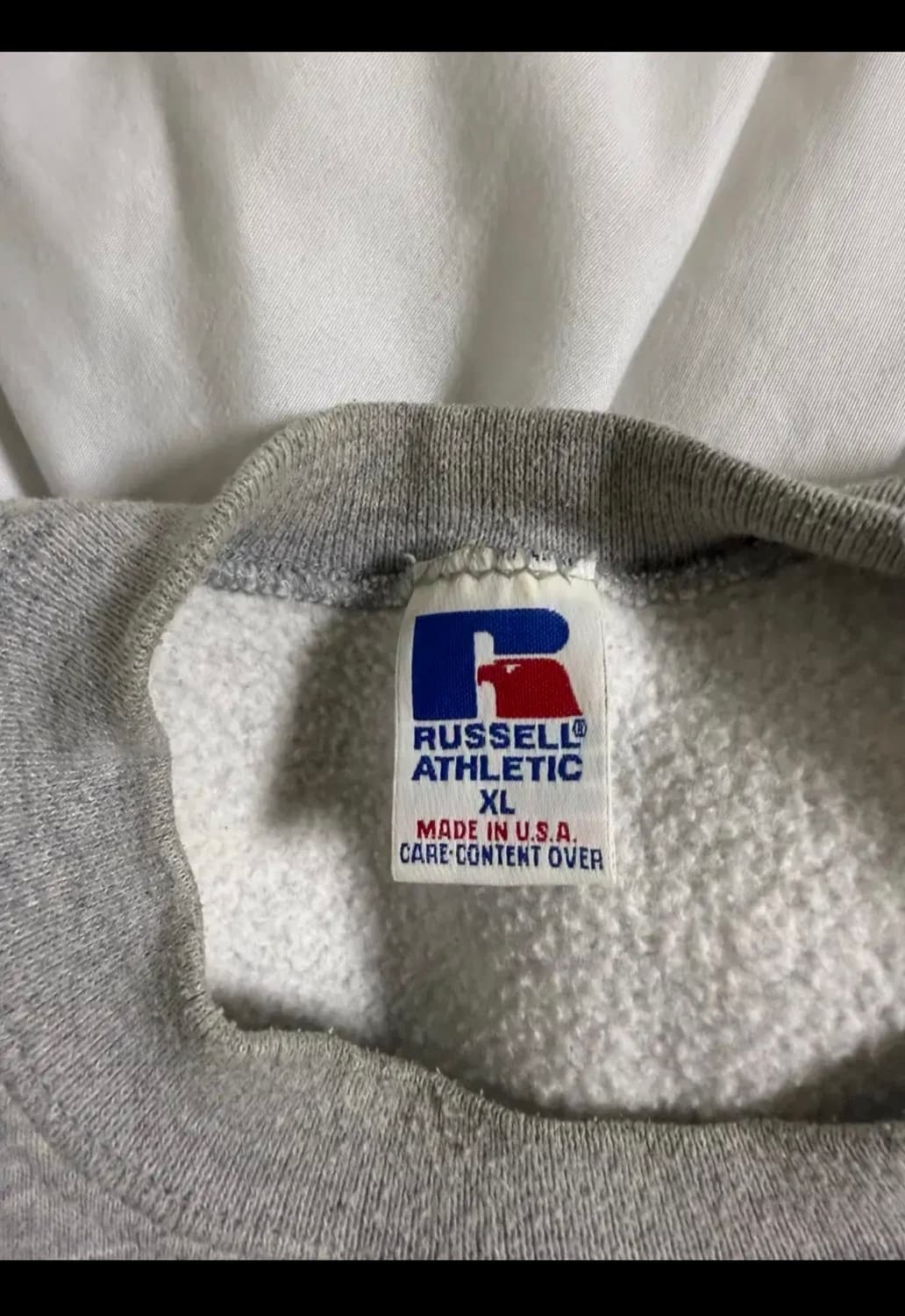 90s russell grey 맨투맨 상품이미지2