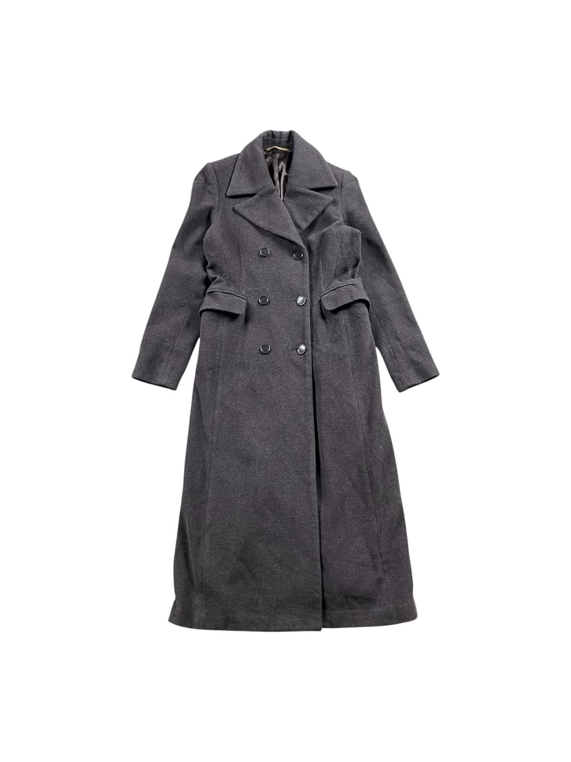 Vintage 브라운 컬러 롱코트  상품이미지1