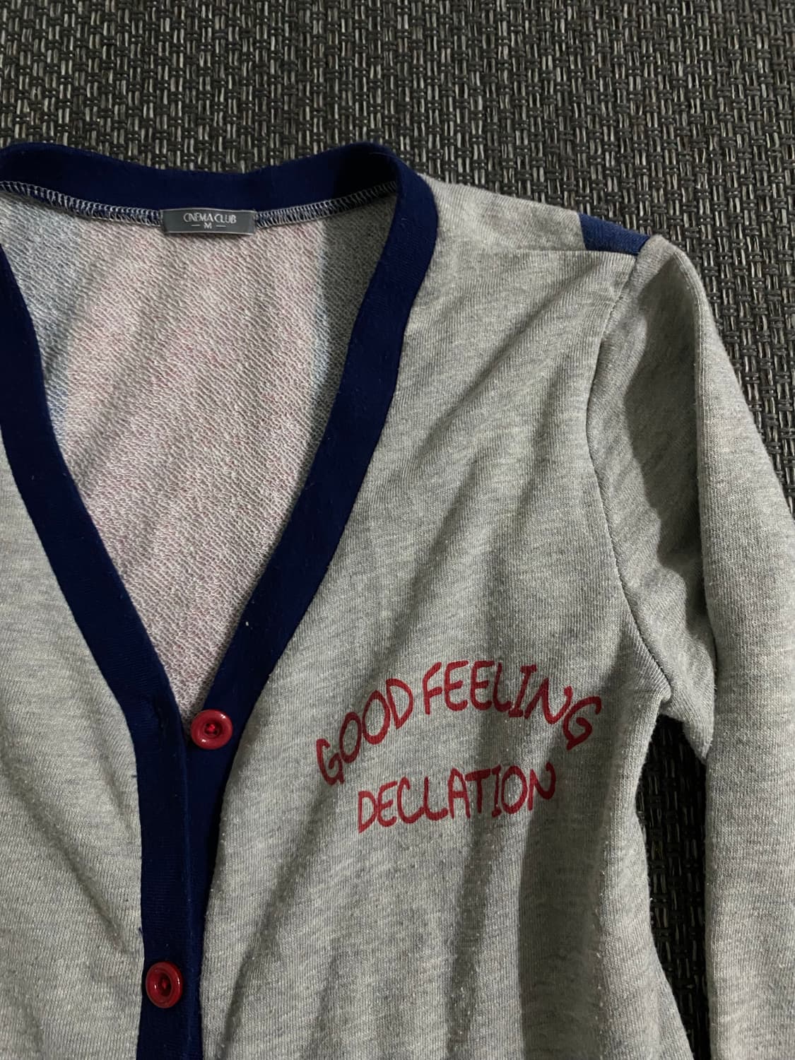 UK Back Print Cardigan 상품이미지5