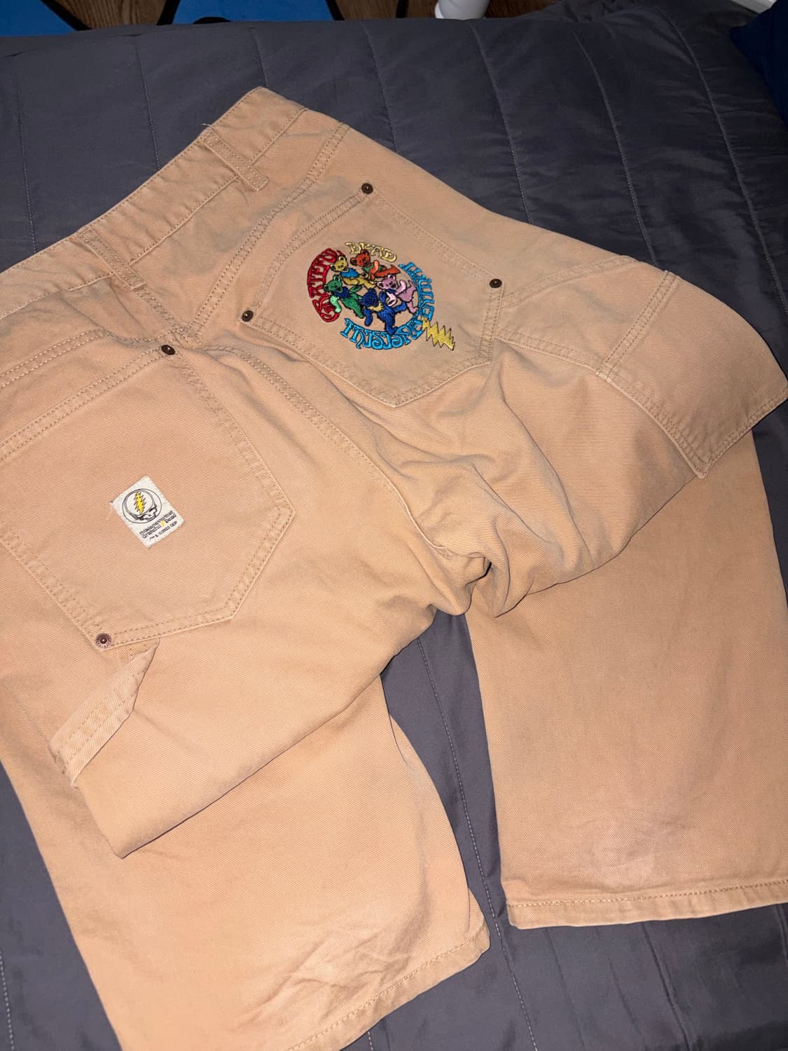 디스이즈네버댓 그레이트풀데드 GD 라이트닝 카펜터 팬츠 상품이미지2