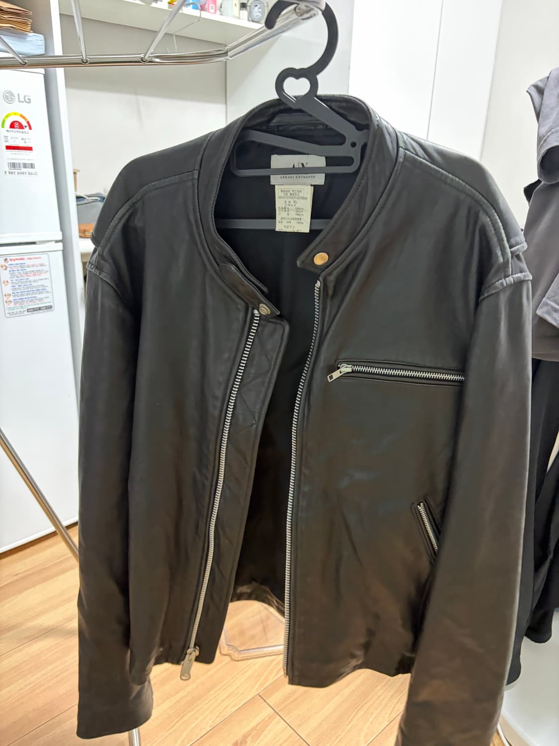 알마니 익스체인지 가죽자켓 상품이미지1