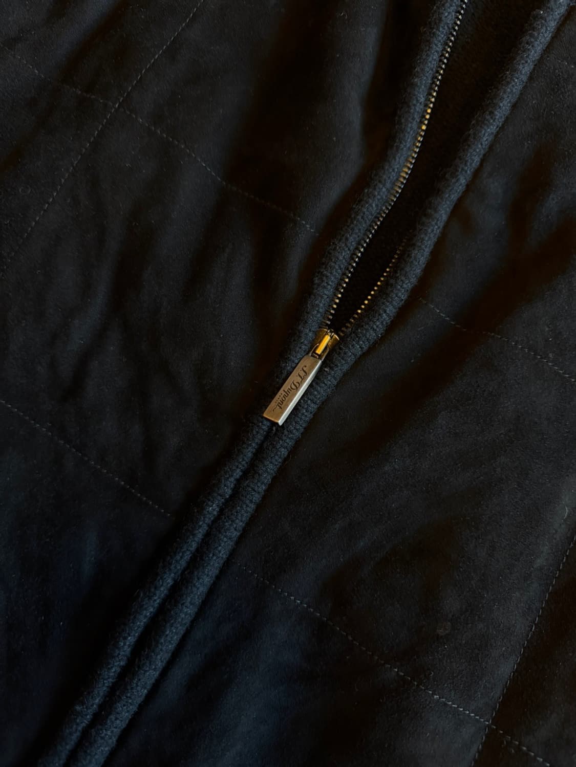 듀퐁 스웨이드 니트 집업 남성105 상품이미지3