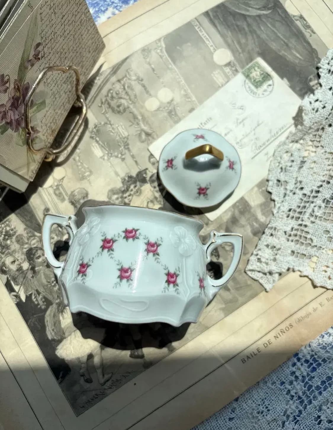 독일 빈티지 빈터링 바바리아 슈가볼 상품이미지2