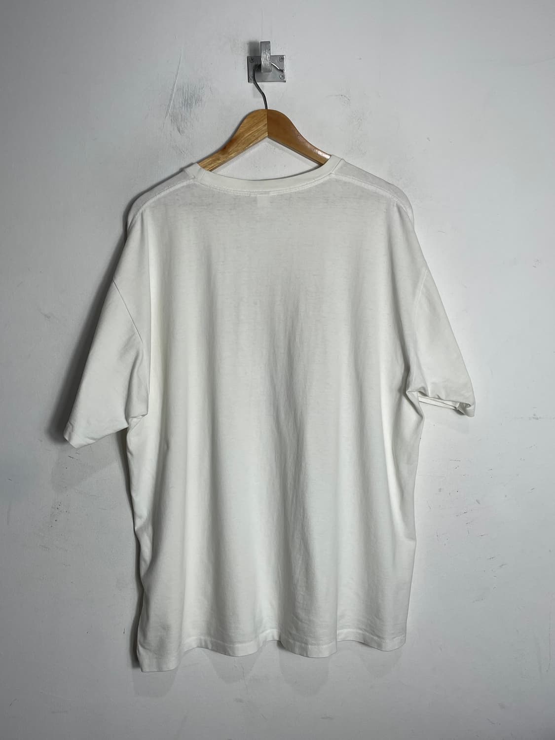 BAPE 베이프 화이트 반팔 티셔츠 레드 로고 상품이미지6