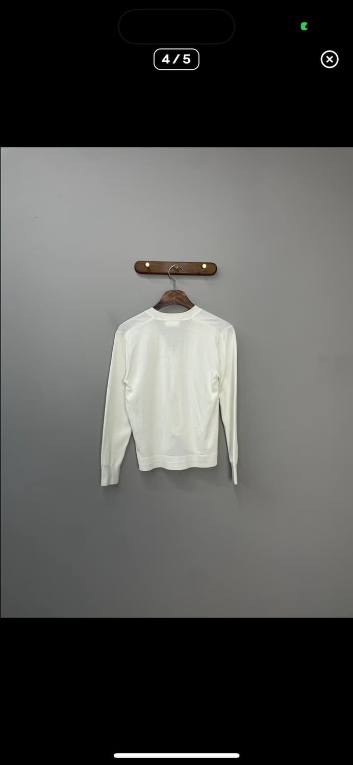 라코스테 썸머 브이넥 티핑 가디건 A3177 상품이미지4