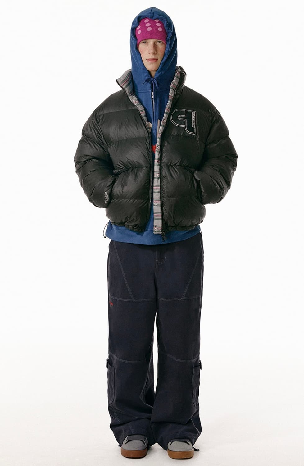 TEKET Boogle Reversible Down Jacket Blac 상품이미지3