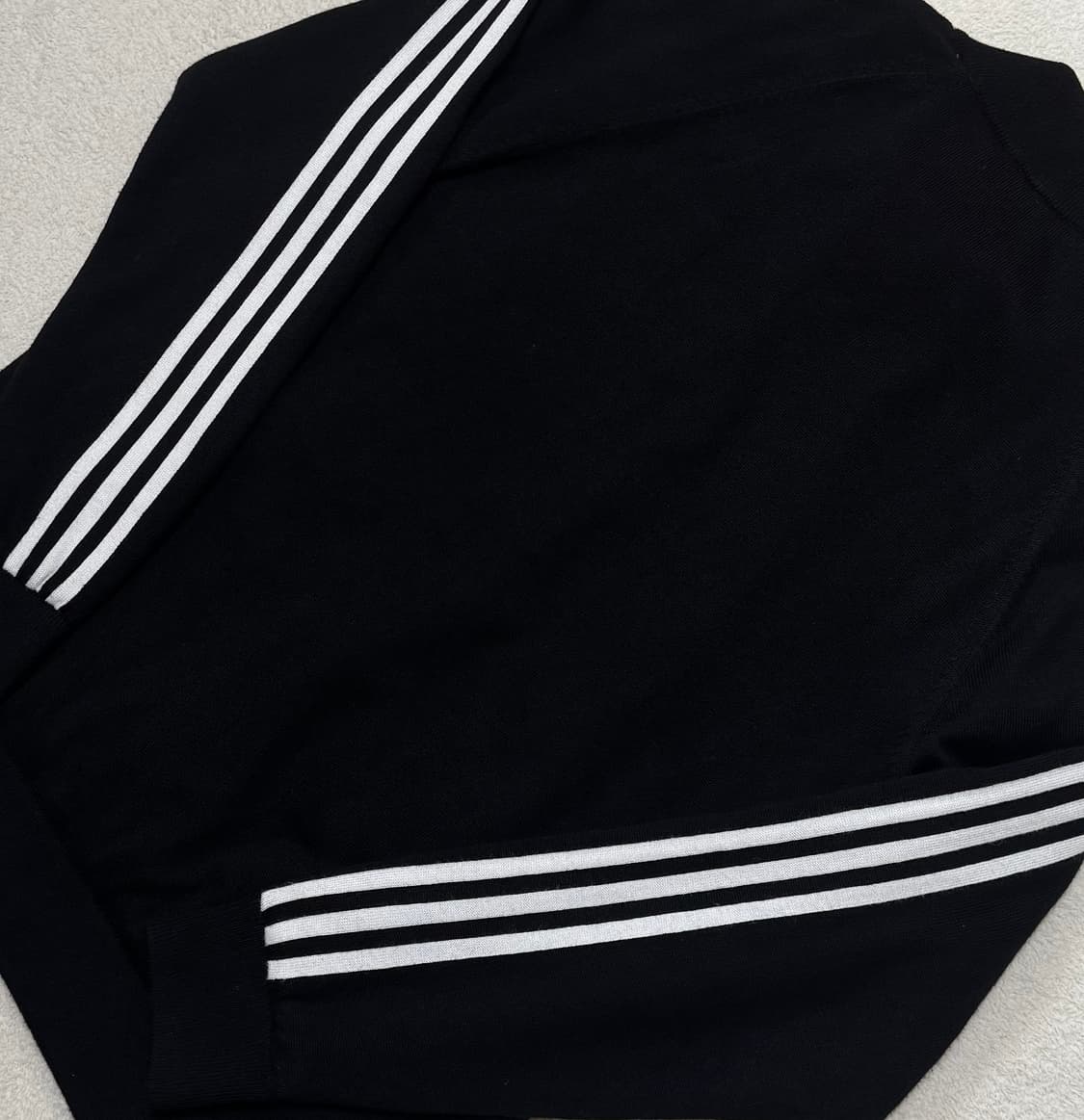 아디다스 블랙 니트 져지 집업  상품이미지9