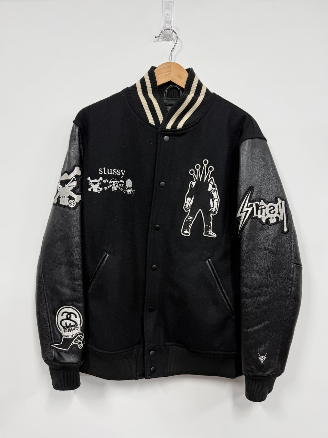 STUSSY x Kostas Wool Varstiy Jacket 상품이미지2
