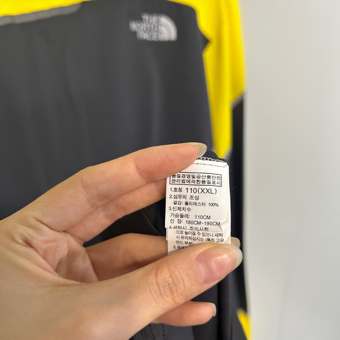 노스페이스 남성 반집업 티셔츠 110 상품이미지4