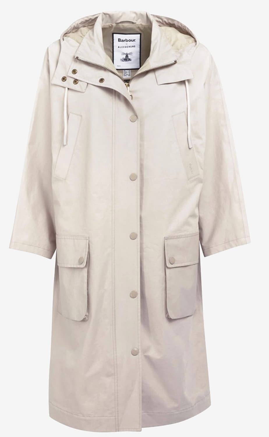 바버 x알렉사청 콜라보 워터프로프 트렌치코트 (10사이즈) 새제품 택o 상품이미지1