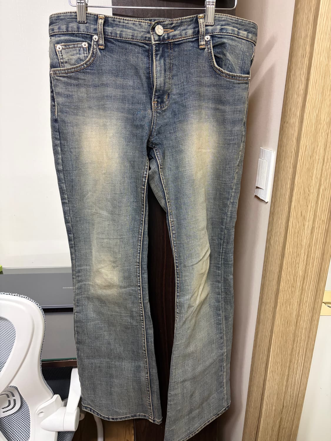 보헤미안서울 부츠컷 블루 L 상품이미지1
