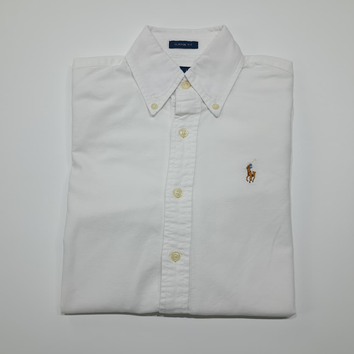 CK100 L 폴로 00s 멀티포니 옥스포드 화이트 셔츠 남방 상품이미지7