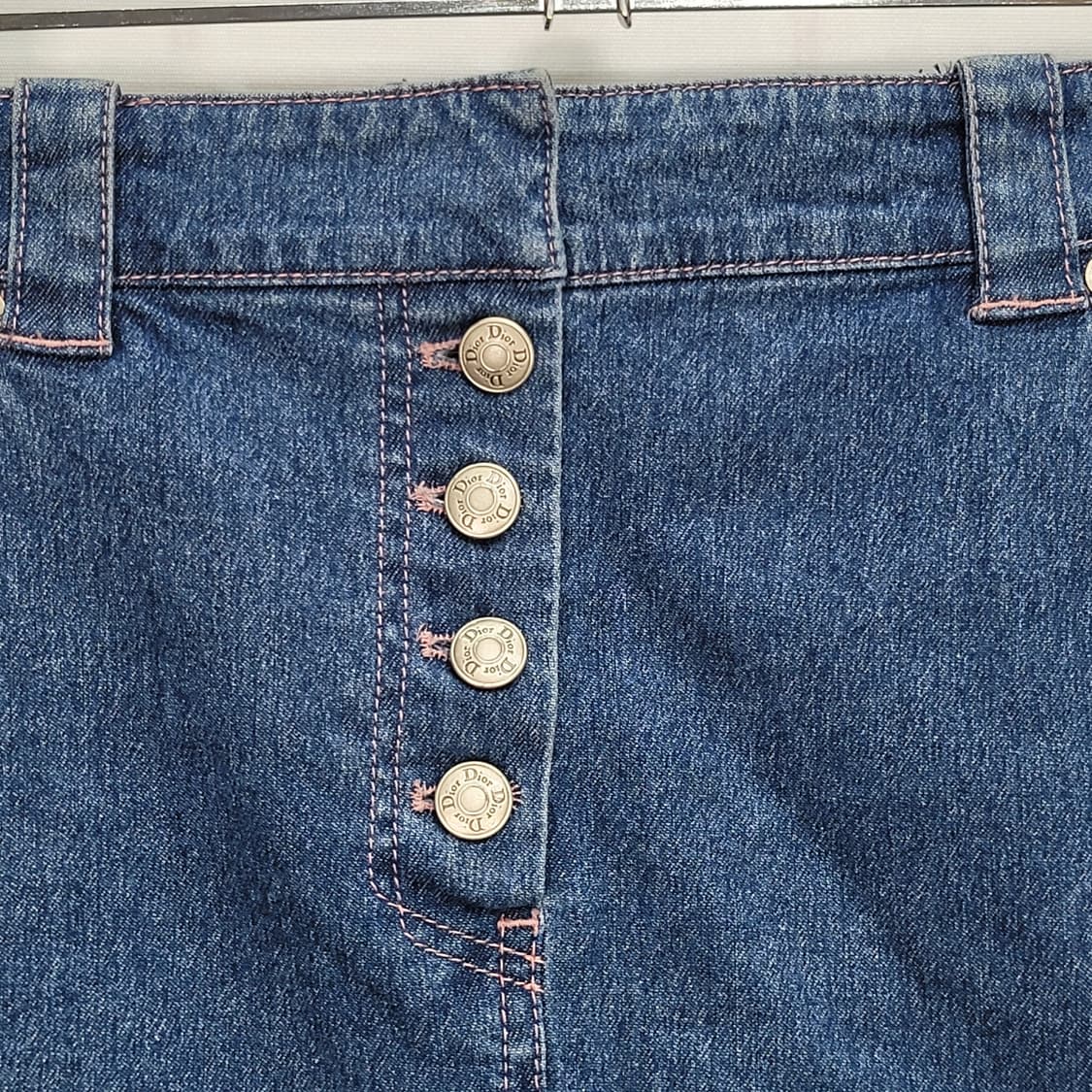 DIOR 크리스찬 디올 데님 스커트 치마 42사이즈 새상품 상품이미지3