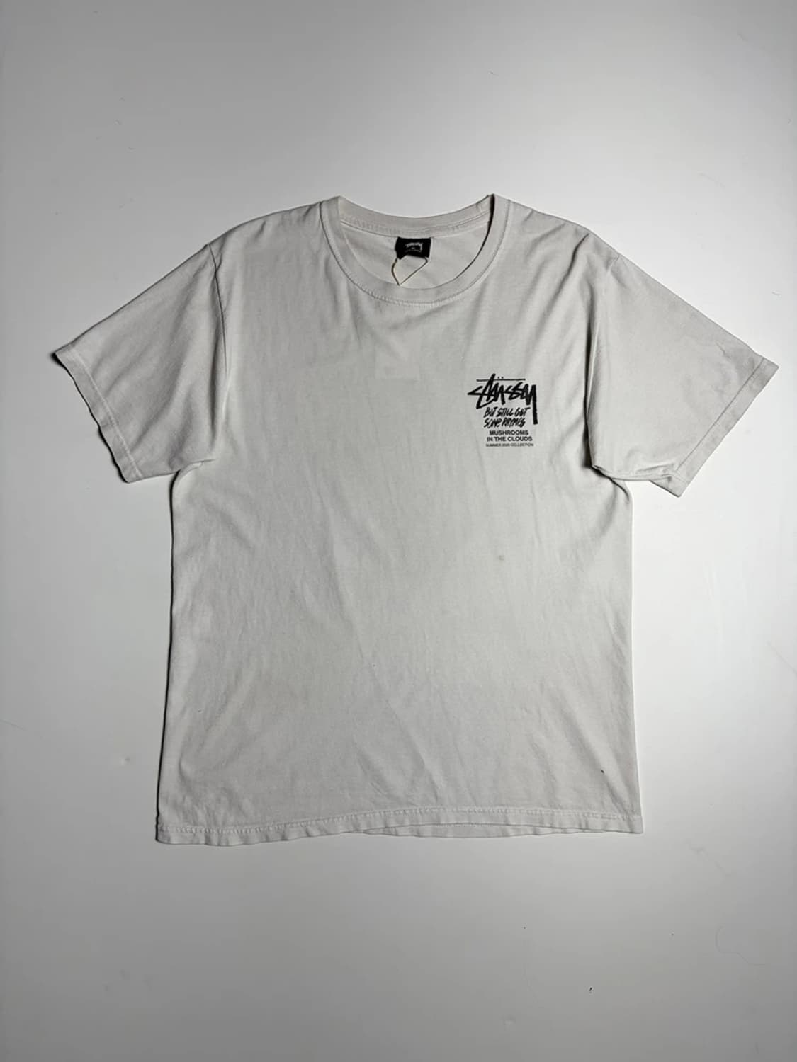 스투시 20SS 머쉬룸 인더클라우드 코튼 반팔 티셔츠 R1320 상품이미지3