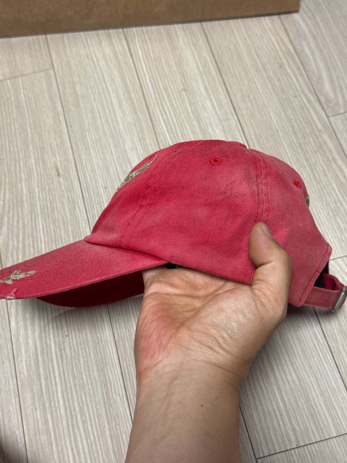 빈티지 00ss 더블 이글🦅 06 로고자수 베이스볼캡 상품이미지4