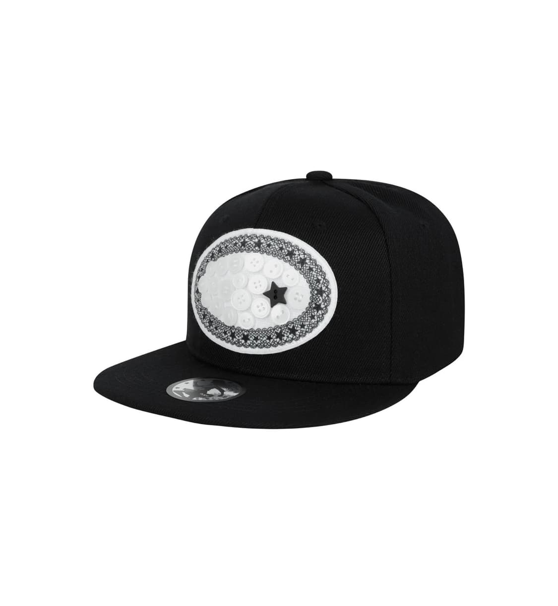 오호스 Lace Button Snapback 상품이미지3