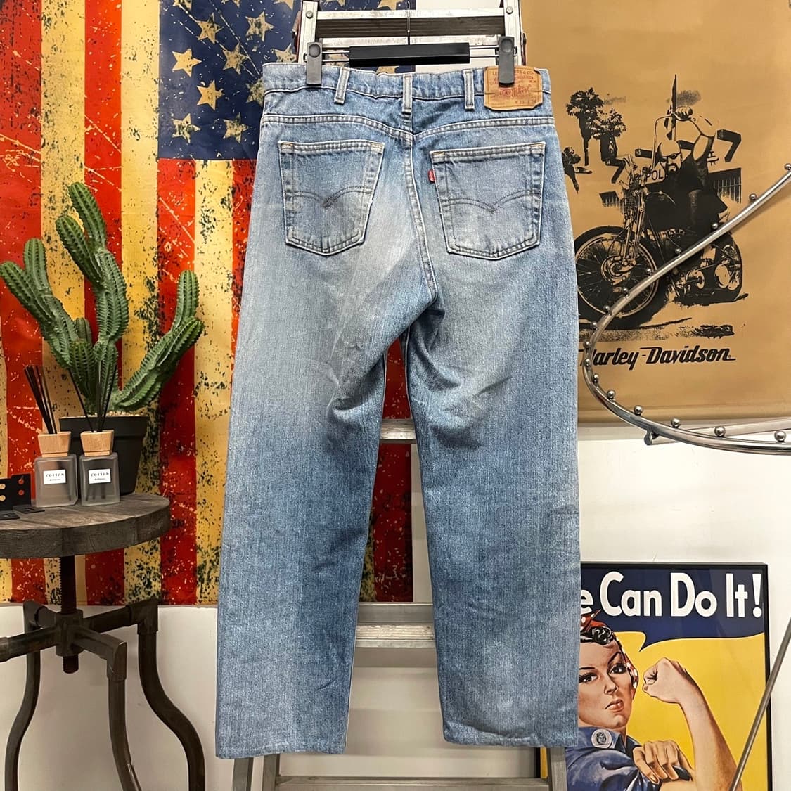 90s Levis 리바이스 505 레드택 다트포드 워싱 데님 팬츠 상품이미지2