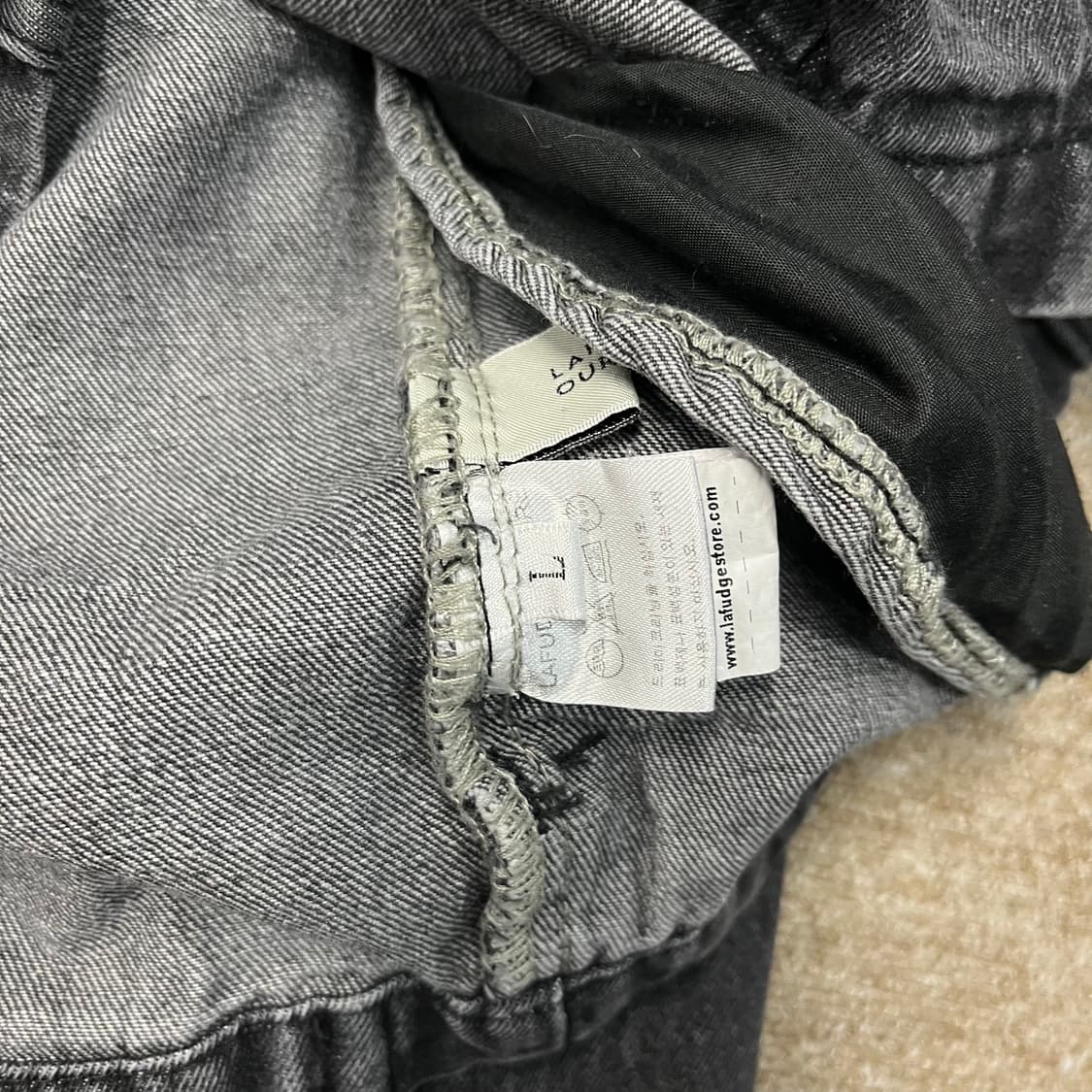 라퍼지스토어 투웨이 데님자켓 상품이미지4