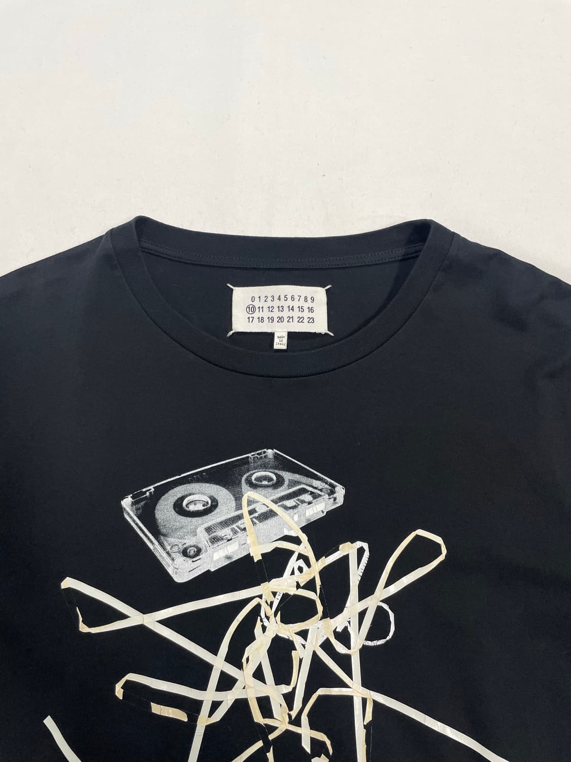 마르지엘라 16ss 카세트테잎 티셔츠 상품이미지3