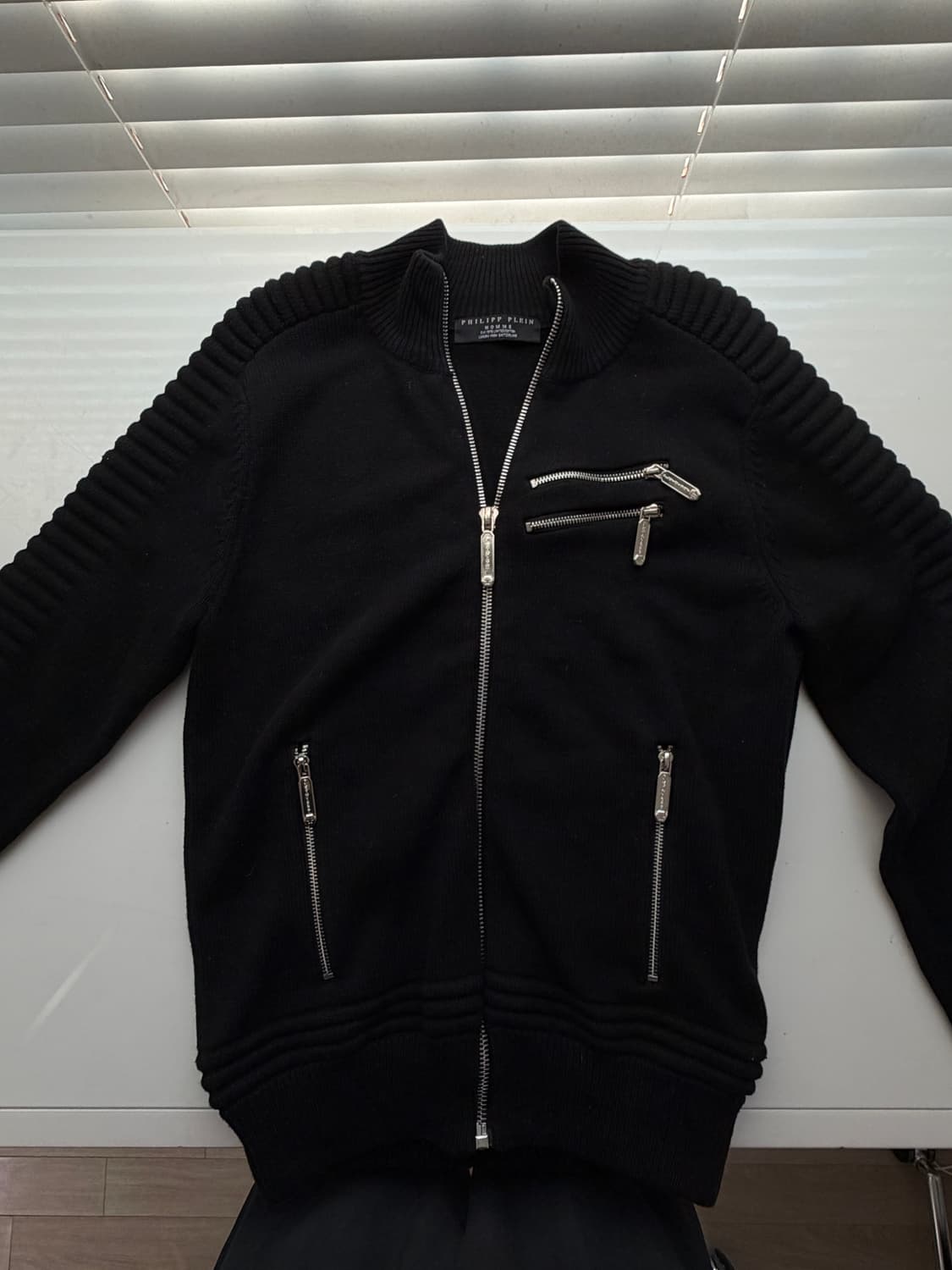 필립 플레인 1978 리미티드에디션 니트집업 상품이미지1