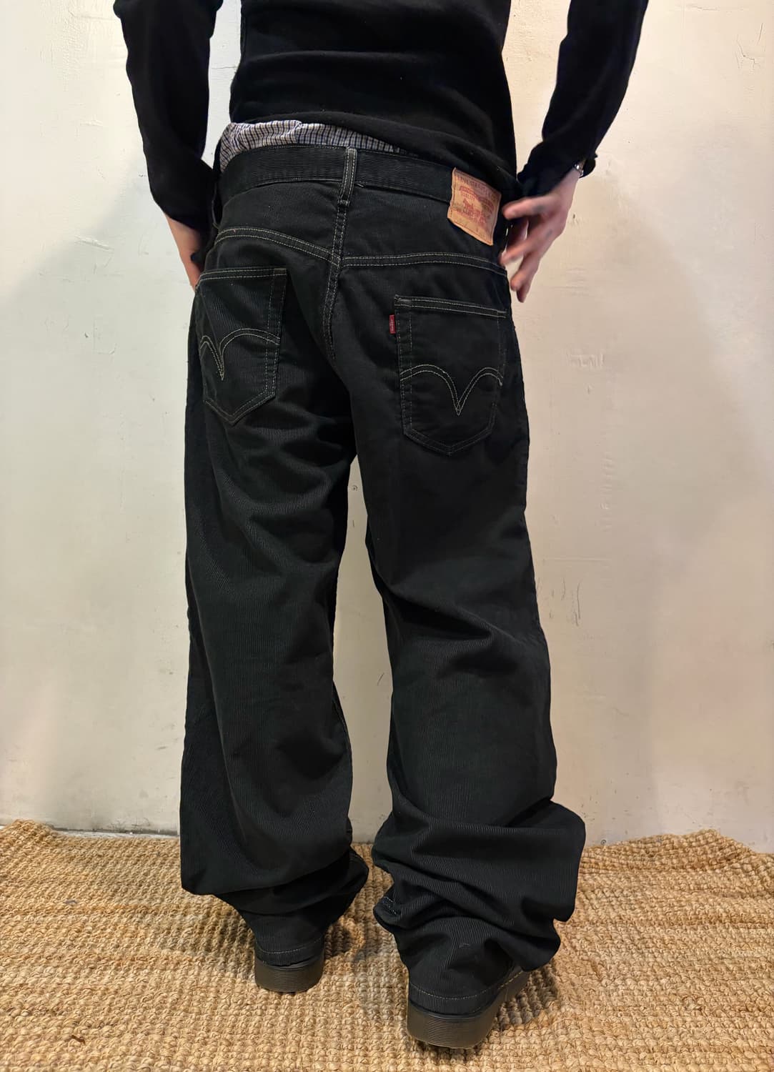 00s LEVIS 559 black coduroy pants 상품이미지4