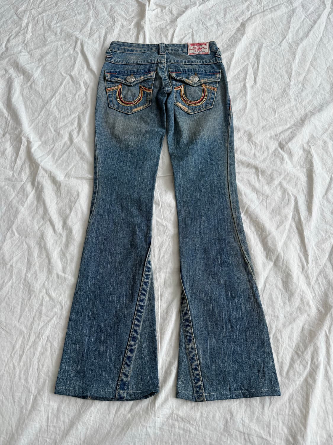 트루릴리전 로우라이즈 부츠컷 데님팬 상품이미지5