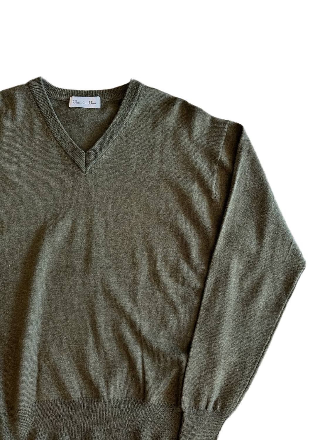 크리스챤 디올 브이넥 하이게이지 울스웨터 상품이미지3