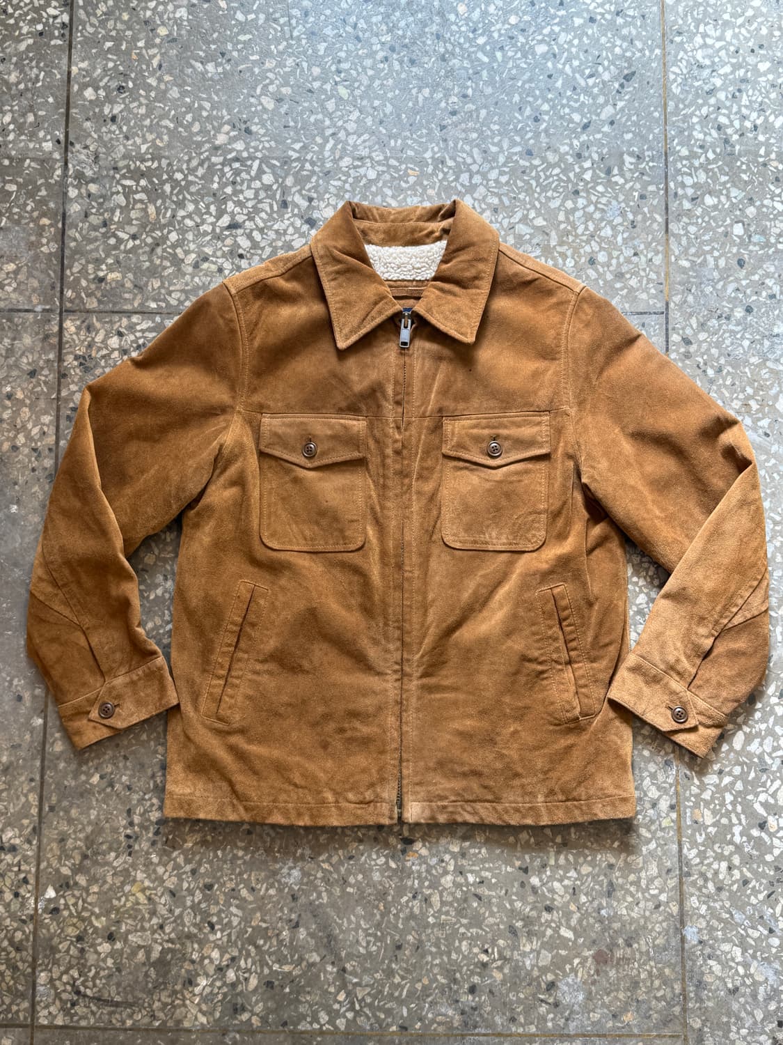 90~00s 갭 스웨이드 자켓(O70) 상품이미지1