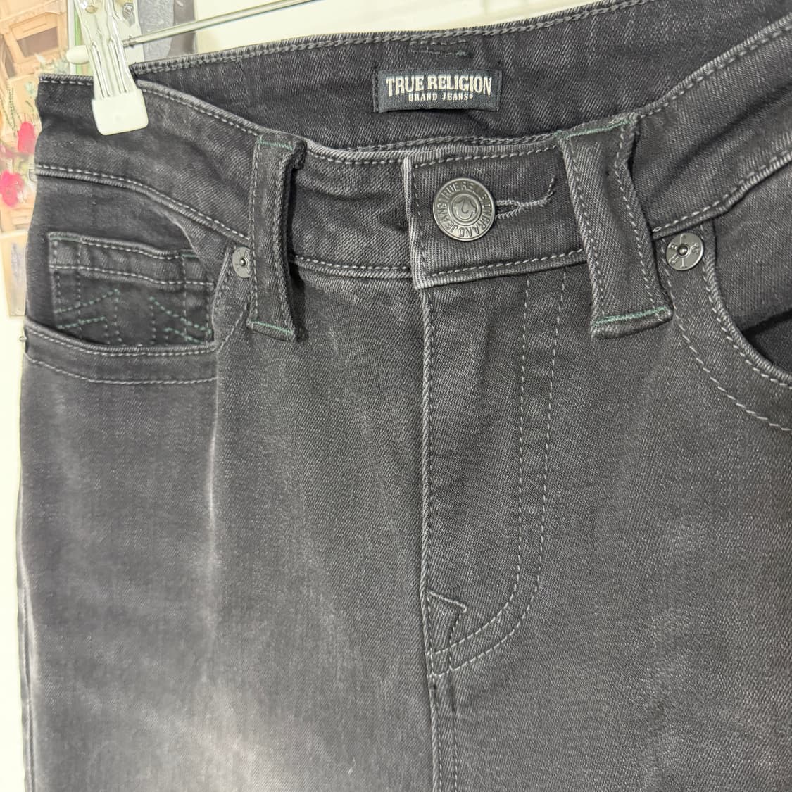 [26] 트루릴리전 부츠컷 블랙진 청바지 상품이미지3