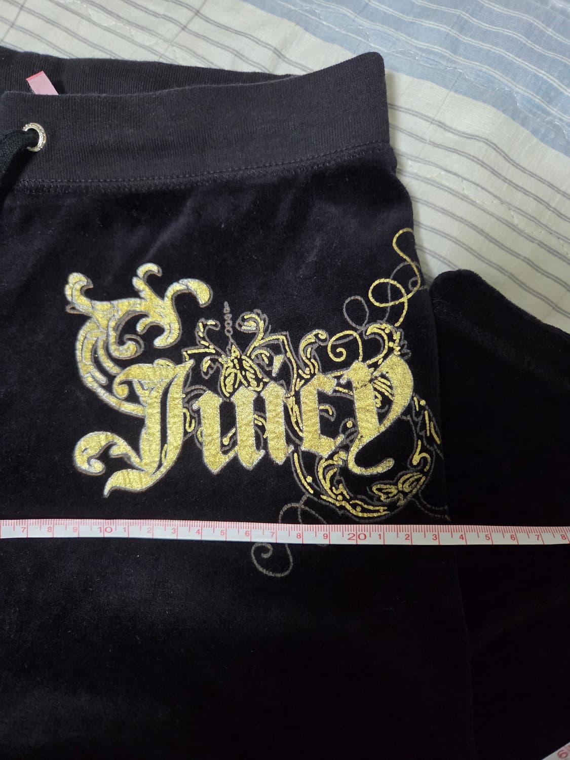 쥬시꾸뛰르 검골벨벳 트레이닝 셋업 상품이미지8