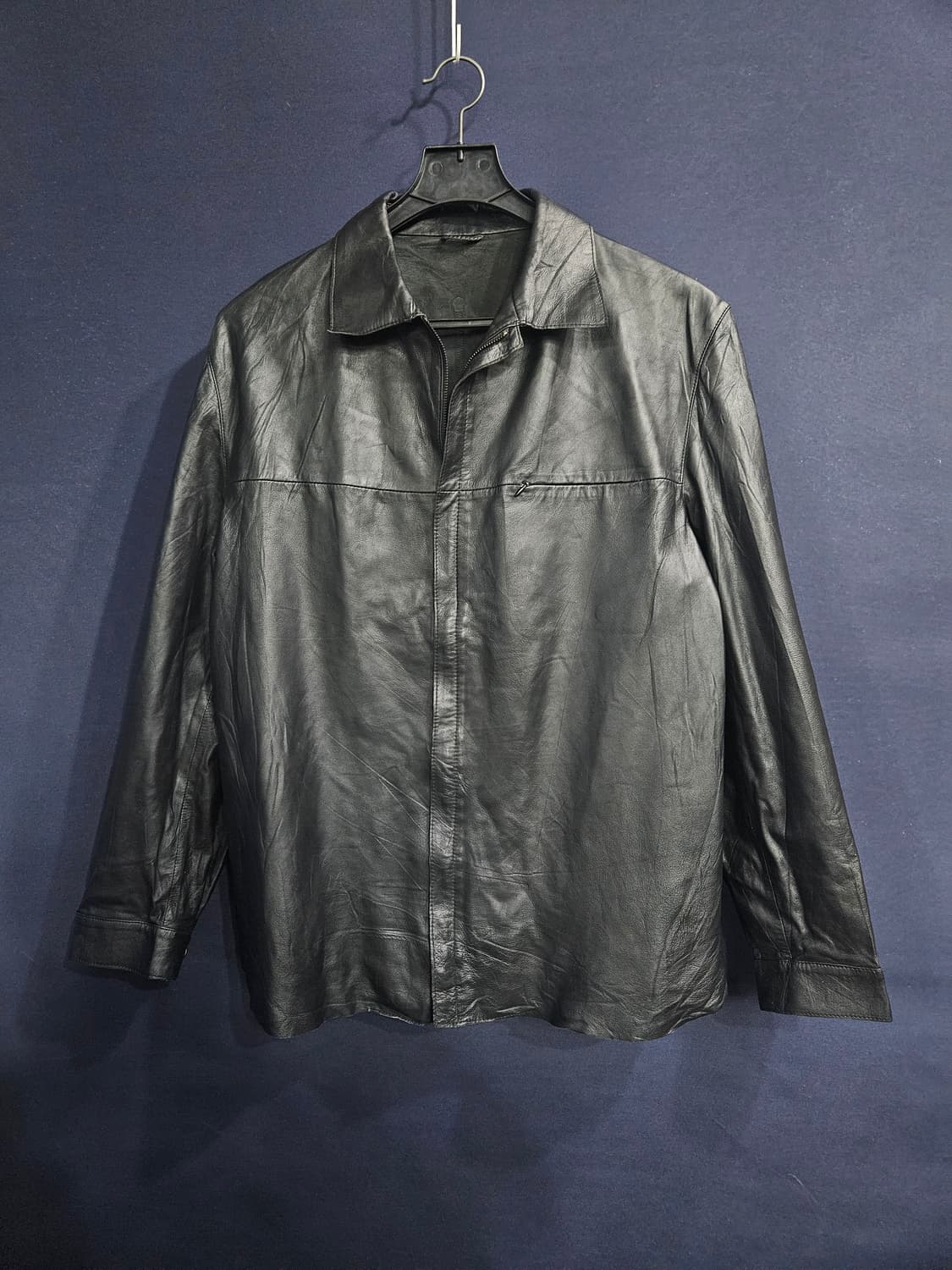 바니스뉴욕 블랙 남성 105 양가죽 자켓  상품이미지1