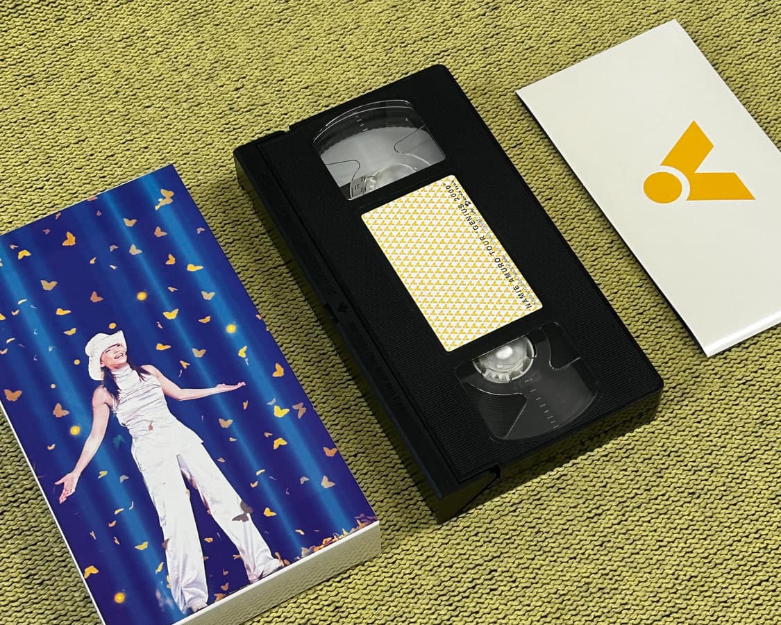 아무로 나미에 Genius 2000 Tour 실황 VHS 비디오 테이프 상품이미지6
