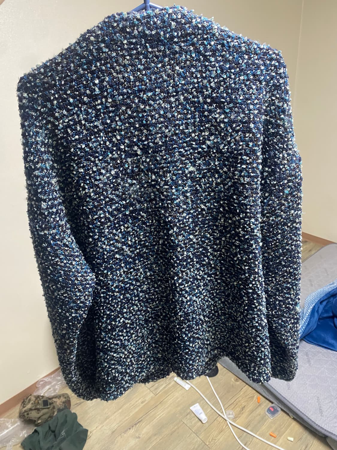 크러쉬어게인 트위드 가디건 L 상품이미지3