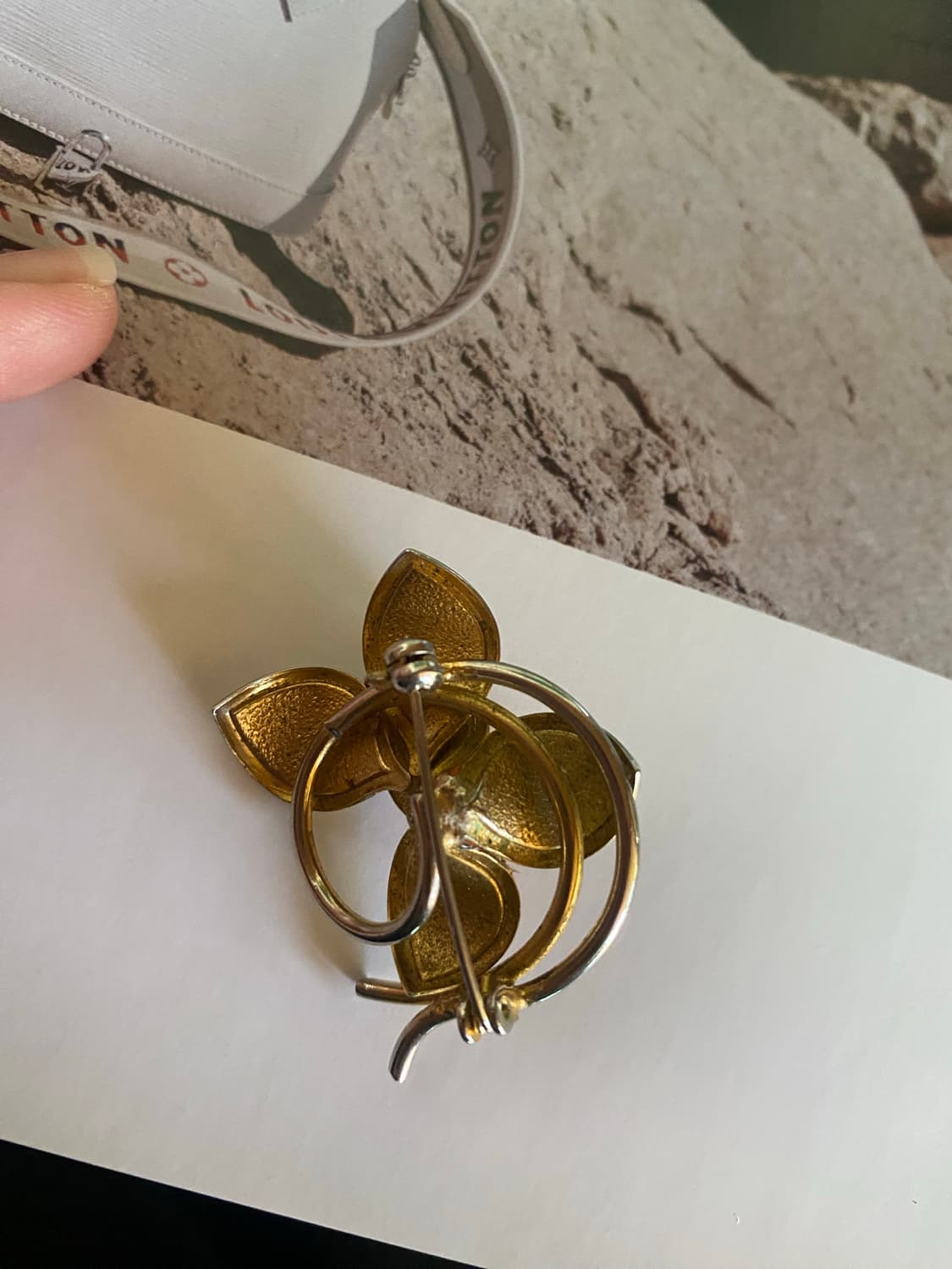 빈티지 플라워 브로치 상품이미지5